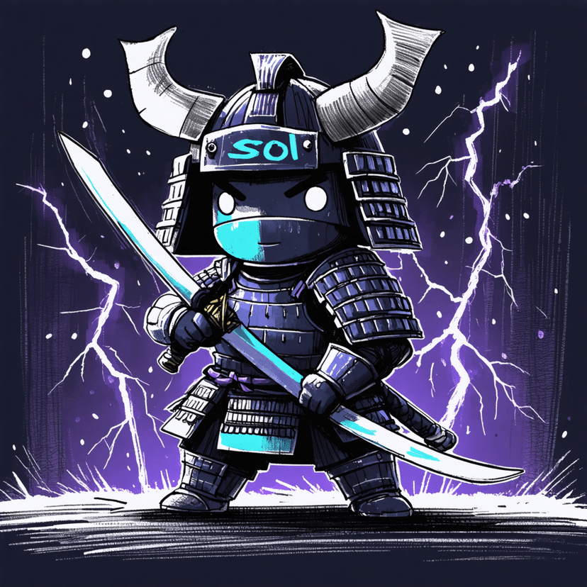 Solana Samurai Artwork